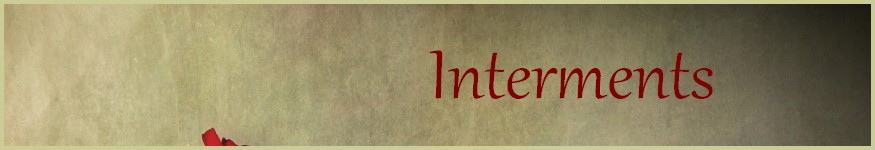 Interments